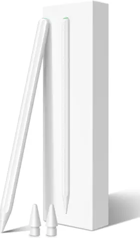 Zd-bt041 Sle-tech Stylus Pen For Ipad Pencil 2nd Generation With Magnetic Wireless White