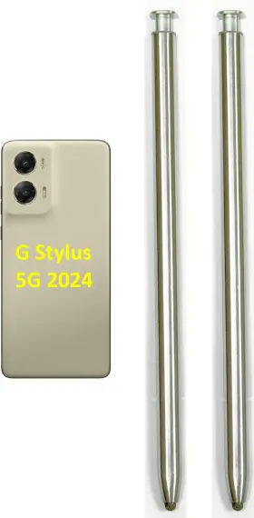Slq 712110362892 2pcs Stylus Pen For Moto G 5g 2024 Touch Screen Caramel Latte