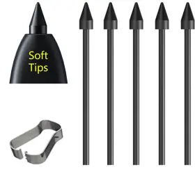 Slq 768572265875 5pack Soft Tips Oem S24 Ultra Pen Nibs Replacement For Samsung Galaxy
