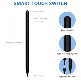 Jx204563 Smartixtech Smartxtitech Stylus Pen For Touch Screens Black