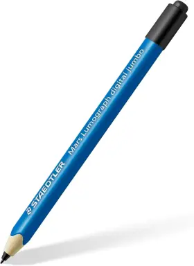 Staedtler 445033137171 Mars Lumograph Jumbo Digital Stylus Pen With Eraser No Charging Emr