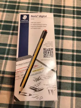 180j Staedtler 695641477573 Noris Digital Jumbo 22. Emr Stylus With Soft Eraser