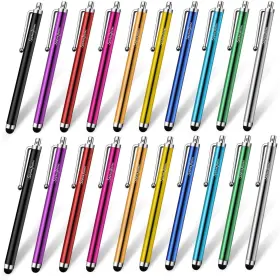 Stylushome 303276839559 Stylus Pens For Touch Screens 20 Pack Universal Multi-colored