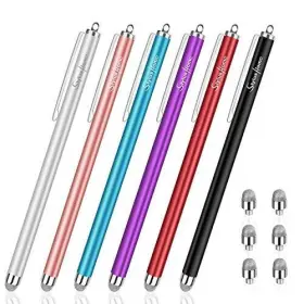 Stylushome 303276839924 Stylus Pens For Touch Screens 6 Pcs Sensitivity Capacitive Fiber Ti