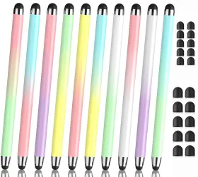 Styluslink 607605411455 Stylus Pen For Touchscreen 10 Pack 2 In 1 Universal High Precision Se