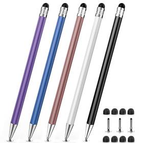 Styluslink 607605411578 5 Pcs Stylus Pens For Touchscreens 2-in-1 High Sensitivity And Precisi