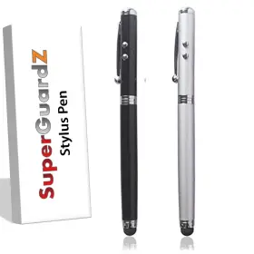 Superguardz 751663049379 Stylus Pen 2 Pcs 4-in-1 Universal Touch Screen Ballpoint Po