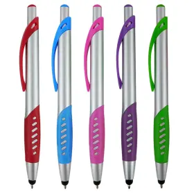 Sy-15-s-5 Sypen 2 In 1 Capacitive Stylus And Ballpoint Pen Comfort Grip For Any Touchscreen Dev