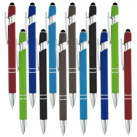 Sy-60r-12 Sypen Stylus Pens -capactive Styli Pen With Soft Rubberized Grip- Sensitive Rubber