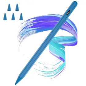 678910 Taiyang Stylus Pen For Ipad 2018-2025 With Palm Rejection Faster Charge Tilt Blue