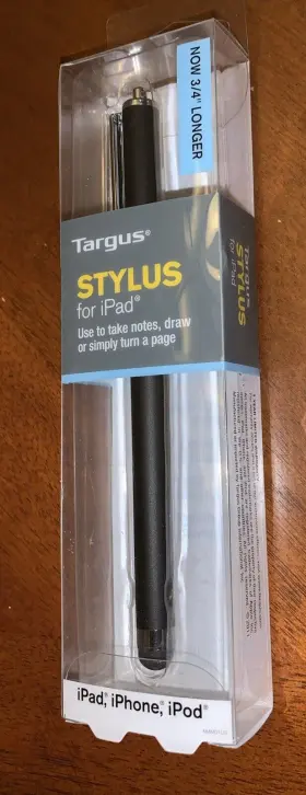 Amm01us Targus New Stylus For Ipad I-phone Ipod Black And Silver Office