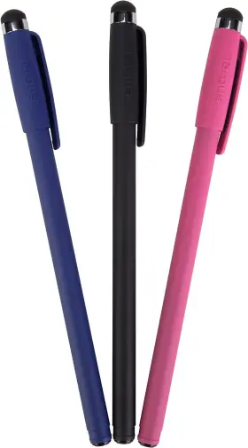 Amm0601tbus Targus - Slim Stylus Pens For Tablets Smartphones Black/blue/red