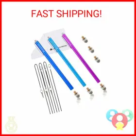 The Friendly Swede 445047411427 Replacement Tips For Extra Long Fiber Tip Stylus 10 Pieces