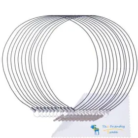The Friendly Swede 610395755975 Tm Bundle Of 12 Long 15 Inch Detachable Elastic Tether Strings / Lanyards For S