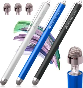 The Friendly Swede 799418160603 Mesh Tip Stylus Pen For Black White Dark Blue