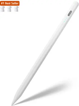 Tohakata 445033437448 Stylus Pen For Apple Pencil Tilt Sensitivity Palm Rejection Ipad A16 11th 10
