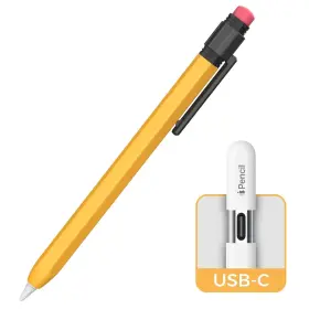 Jy18-c Tronwin Apple Pencil Usb C Case Silicone Sleeve Protective Cover Perfect Grip Skin Cl