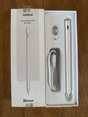 Ugreen Lp452 Smart Touch Pen Styluses For Ipad / Pro Mini Air White 16.5cm