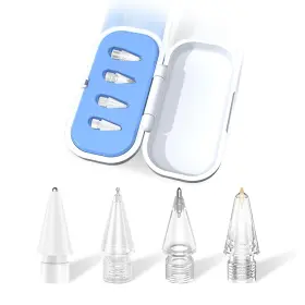 Mst037 Umust 4pack Replacement Apple Pencil Tips With Storage Case Ipad Fo
