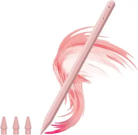 Ac10sh Uogic Stylus Pen For Ipad With Palm Rejection Rechargeable Light Pink