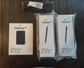 Fyz0744-bk Vfo. Flopen Ai Note Taking Stylus Black And Flonote Assistant Bundle