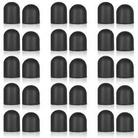 664188 Vin Beauty 2 Vdocbdbz 30pcs Rubber Tips For Stylus Pens 0.24ftft 6mm & 0.27ftft 6.8mm Black