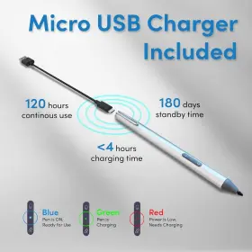 Penepl002-usi-e Vitalasc Usi Rechargeable Universal Active Stylus Pen 4 Chromebook Hp Asus Lenovo Acer