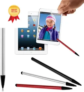 Vjk 711583939112 Capacitive And Resistive Stylus Pen 3pcs Universal High Red Silver Black