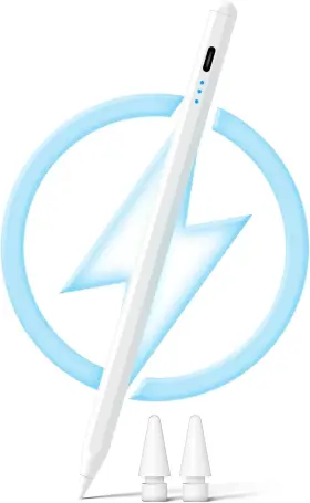 Hyc-us-vg-pen715a-white Vongong Compatible With Ipad Pencil 2nd Generation Apple 6/7/8/9/10th White