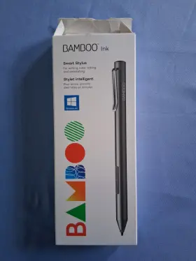 Cs-323a Wacom Cs-323a/g0-ax Bamboo Ink Smart Stylus Pressure Sensitivity For Windows 10 Black