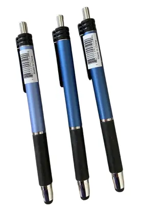 Wellspring 784229005090 2 In 1 Slim Long Click Ink Stylus Ballpoint Pen For Tablets And Phones