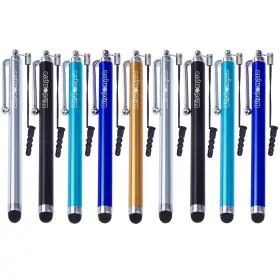 Wisdompro 052463583194 Stylus Pens For Touch Screens 9 Pack Of Universal 5-color Guy