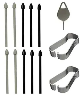 Xbc 729466581228 2 Packs Tips/nibs Replacement With Removal Tweezer For Samsung Galaxy Tab S6/