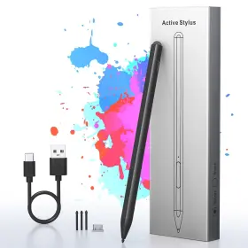 4096 Yeemie 791684859892 Stylus Pen For Microsoft Surface - Tilt Pressure Touchscreen Cap 75