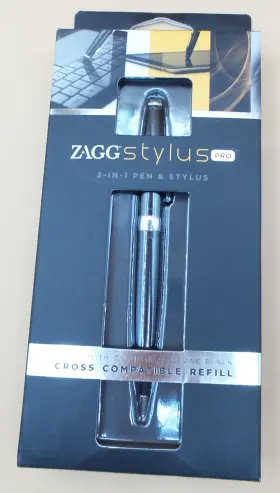 Zagg 843404081363 Nos Pro Stylus Conductive Tip 2-in-1 Twist Ink Pen Tablet Phone Screen