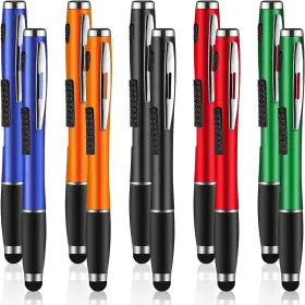 Zonon 445000065032 10 Pieces Stylus Pens With Light 2-in-1 Multi-function Touch Screen Led Lig