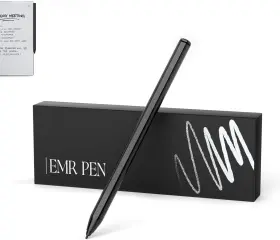 Sp18-zwart Zspeed Magnetic Emr Stylus Compatible With Remarkable 2 Pen Eraser Palm Black