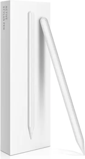 Az002 Zyerch Stylus Pen 2nd Generation With Magnetic Wireless Charging White