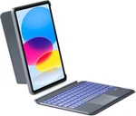 Inateck Ipad 10/11TH Generation Case With Keyboard, DETACHABLE,7-COLOR Backlight Used. Price: $29.98.