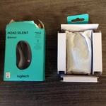 Logitech M240 Silent Wireless Mouse Bluetooth Black 910-007113 Open Box New. Price: $13.99.