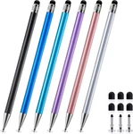 Chaoq 2-IN-1 Stylus Pen For Touchscreen, 6PCS High Sensitivity Mix Color New. Price: $8.35.