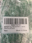 4 Mjkor Tips Replacement For Apple Pencil 1ST & 2ND Gen, Nibs Ipad Pro New. Price: $13.99.