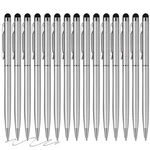 Fircre 15 Pack Stylus Pens For Touch Screens Compatible Silver New. Price: $20.99.