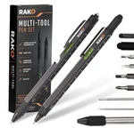 Rak Multitool Pen Multi-tool Set 11 In 1, Pocket Size (2 Count), Black New. Price: $37.00.