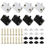 Litoexpe 8 Pcs Automatic Cabinet Lamp Switch, Touch Black+white, New. Price: $10.36.