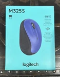 Logitech M325S Wireless Optical Compact Ambidextrous Mouse Blue New Sealed Nib. Price: $18.95.