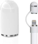 Techmatte For Apple Pencil- Magnetic Replacement Cap And Holder (1 Pack, White) New. Price: $10.99.