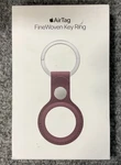 Apple Airtag Finewoven Key Ring Mulberry MT2J3ZM/A New!!!!! Open. Price: $15.99.