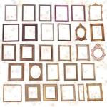 Ybeaty 120 Pcs Vintage 5.51 3.74 0.04 Inches / 14 9.5 0.1 Cm, Gold New. Price: $15.99.