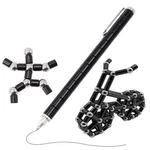 Magnetic Fidget Pen With 13 Rings - Decompression Count (pack Of 1), Black New. Price: $17.35.